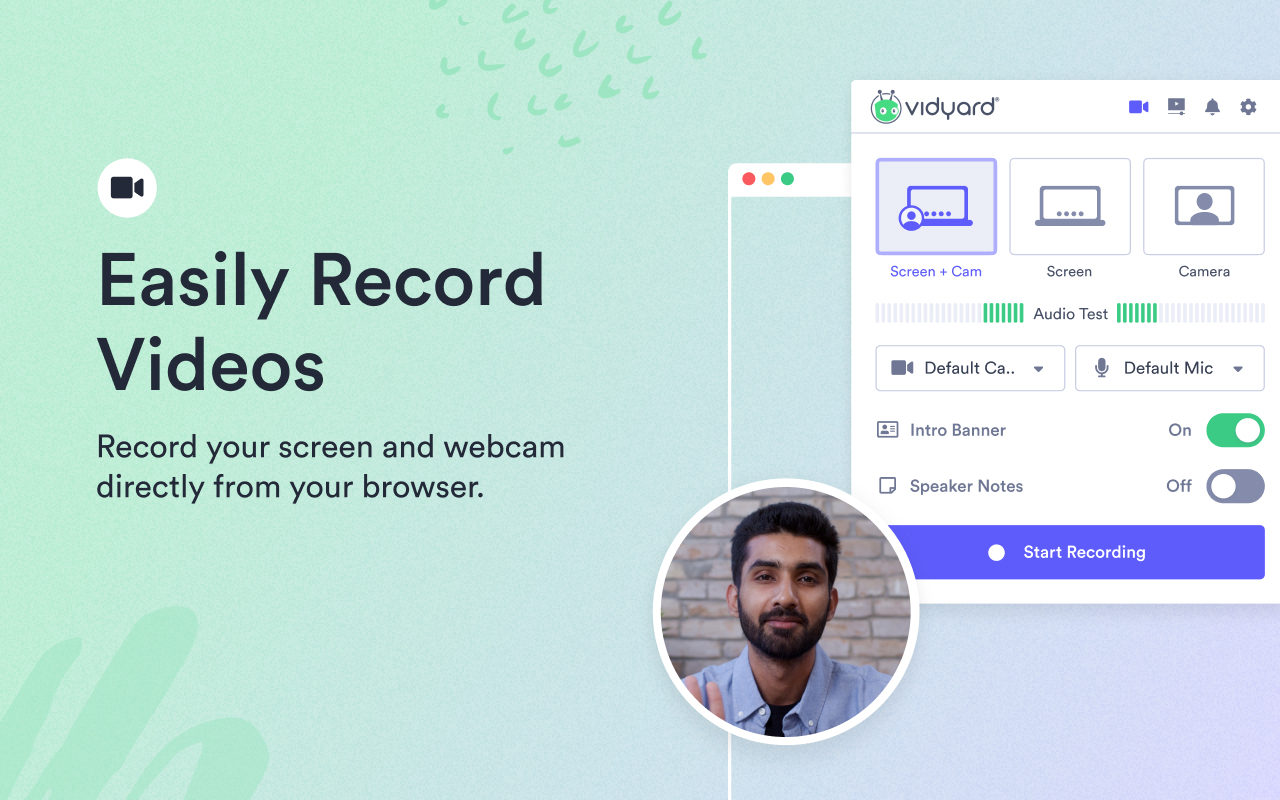 Vidyard - Screen Recorder & Screen Capture