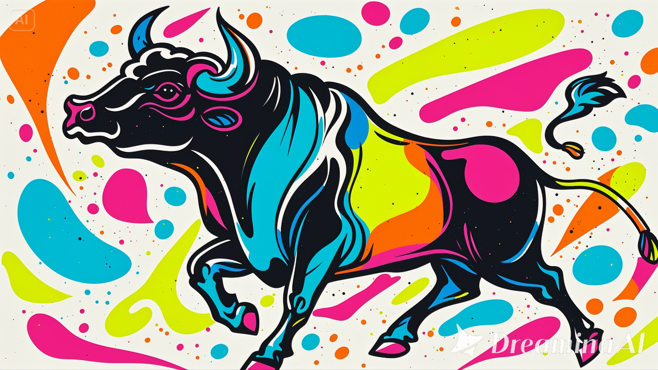 Graffiti bull