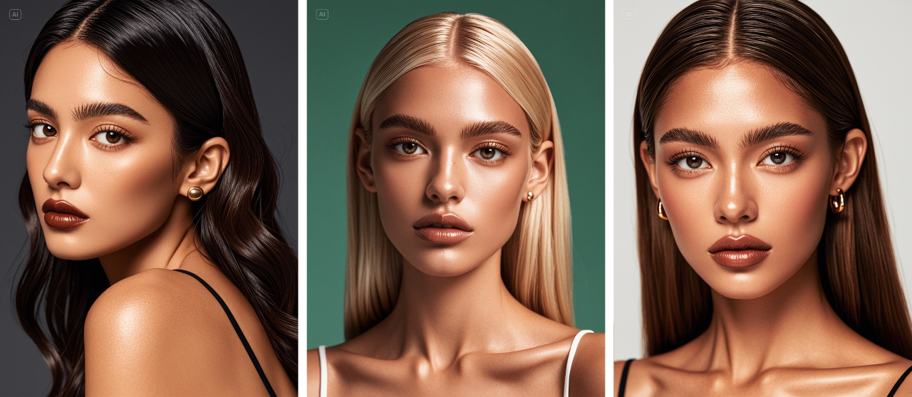 Change hair color for olive skin tone