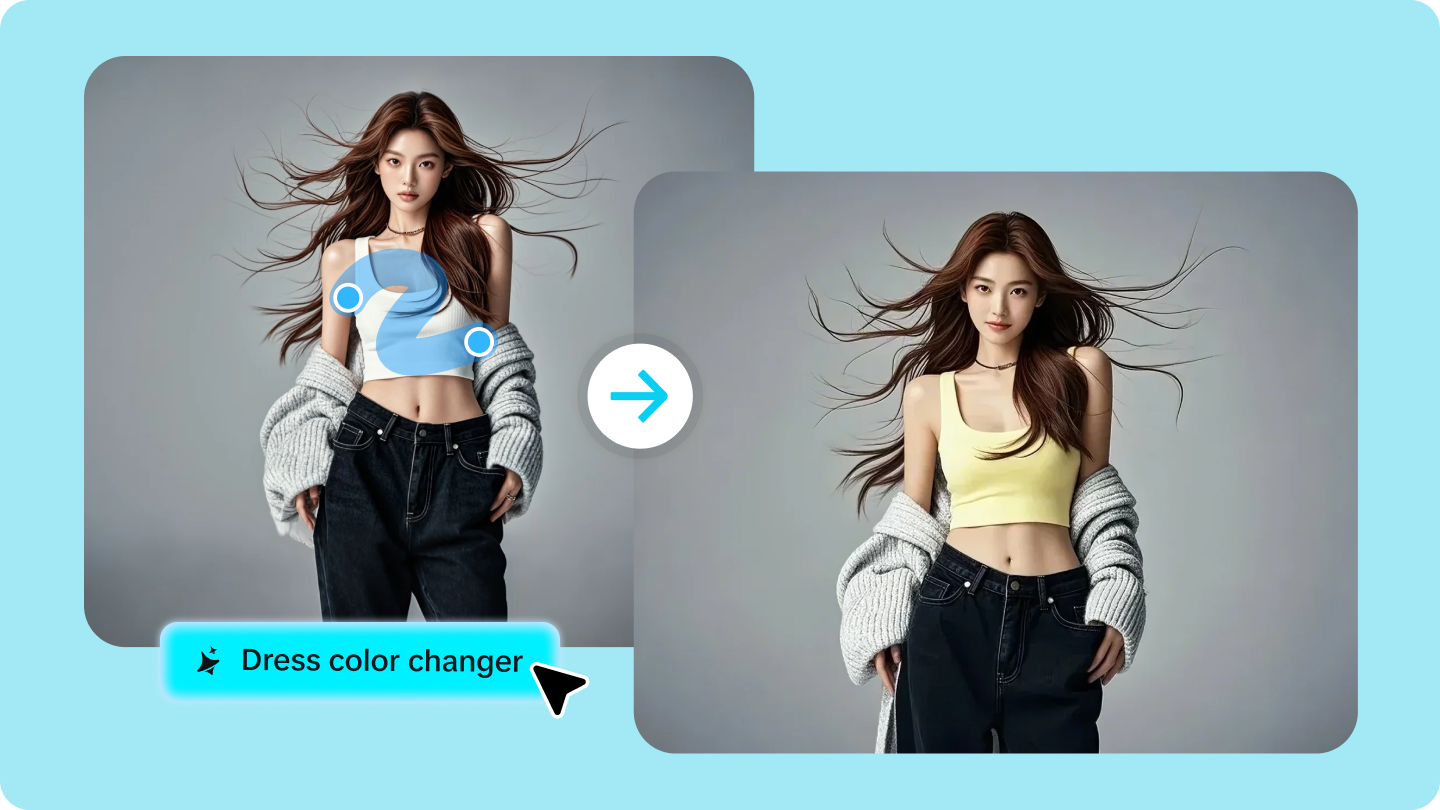 dress color changer