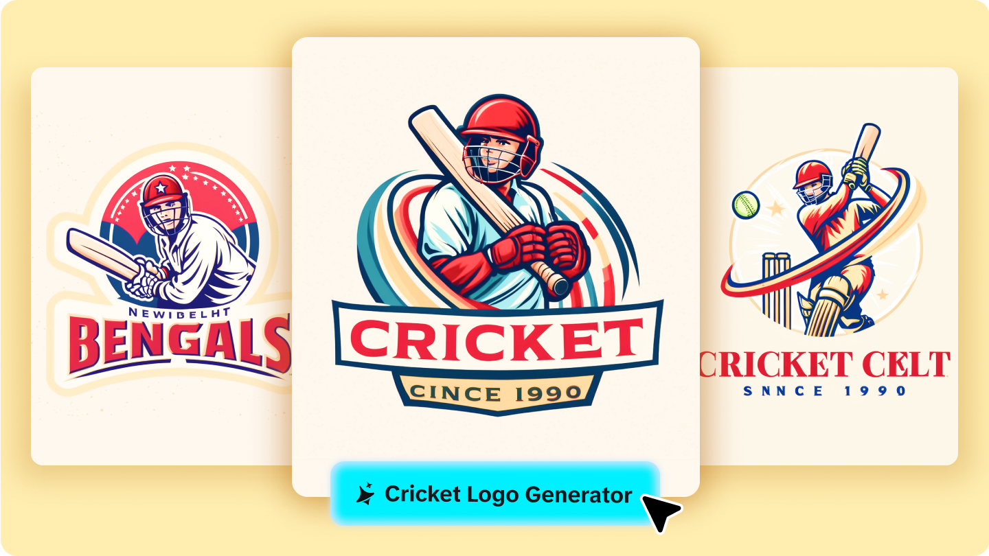 cricket logo maker