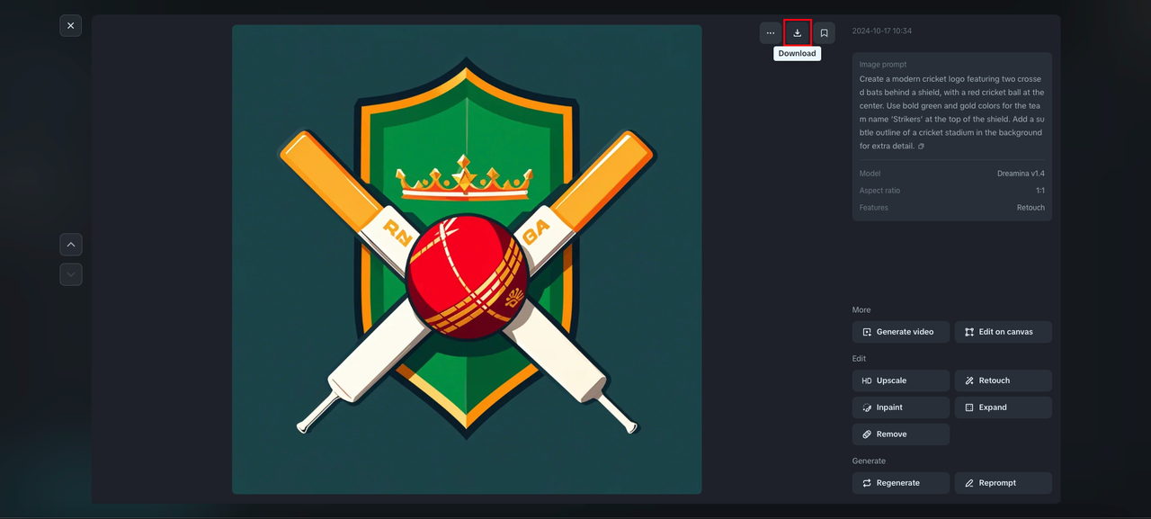 Download cricket logo online