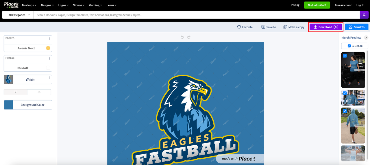 Download football logo for free