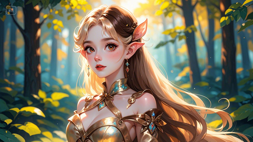 Fantasy elf princess example