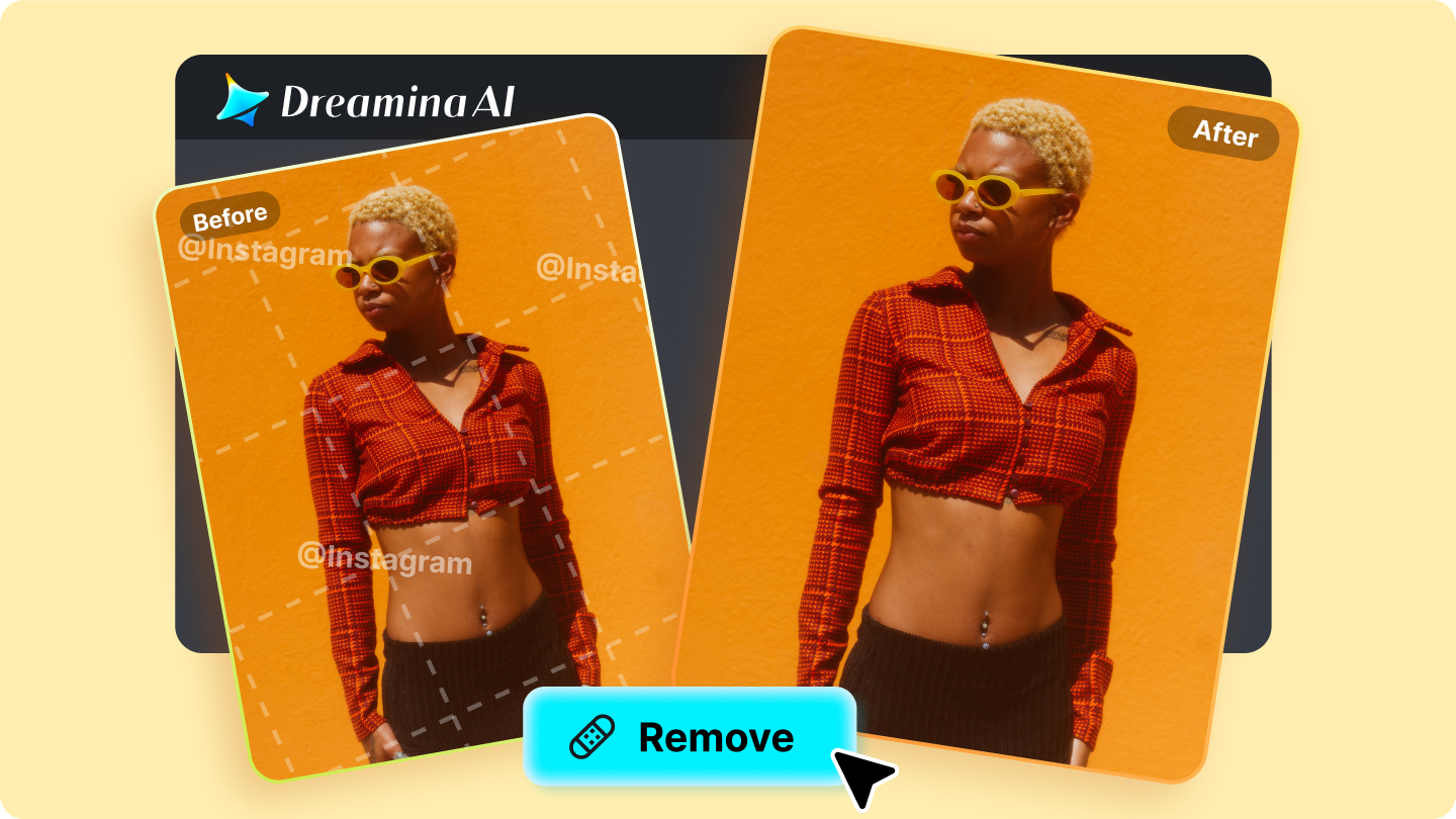 Instagram watermark remover online