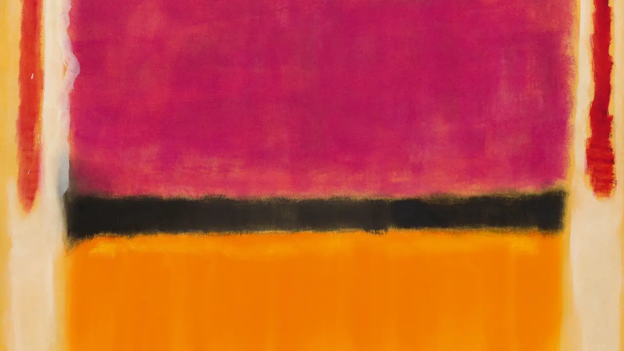 An example of the monotone color palette used by Mark Rothko