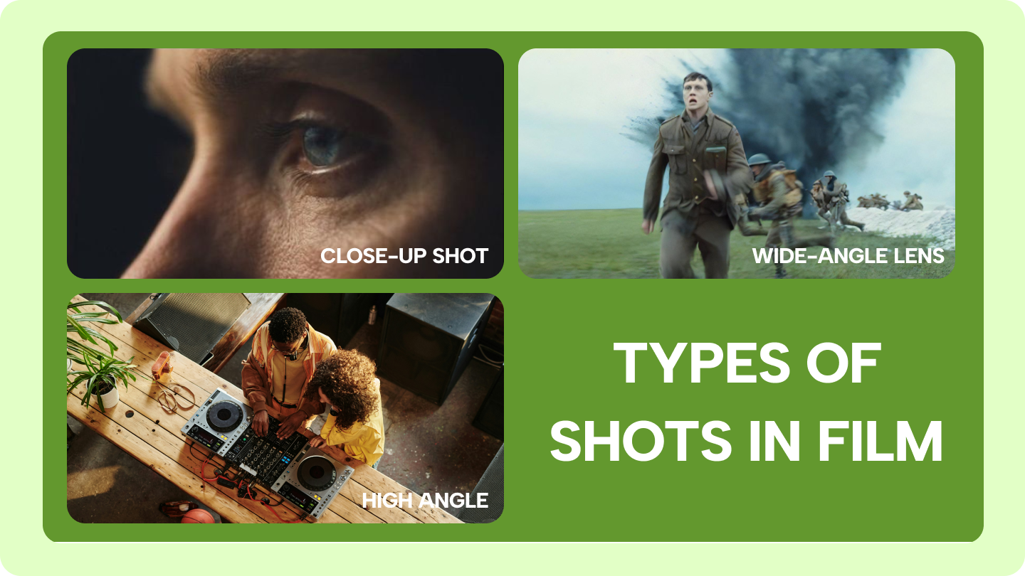 types of shots in film