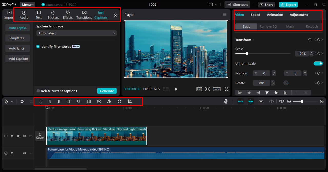 Creating an engaging video in the CapCut desktop video editor