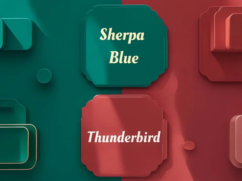 Sherpa Blue & Thunderbird