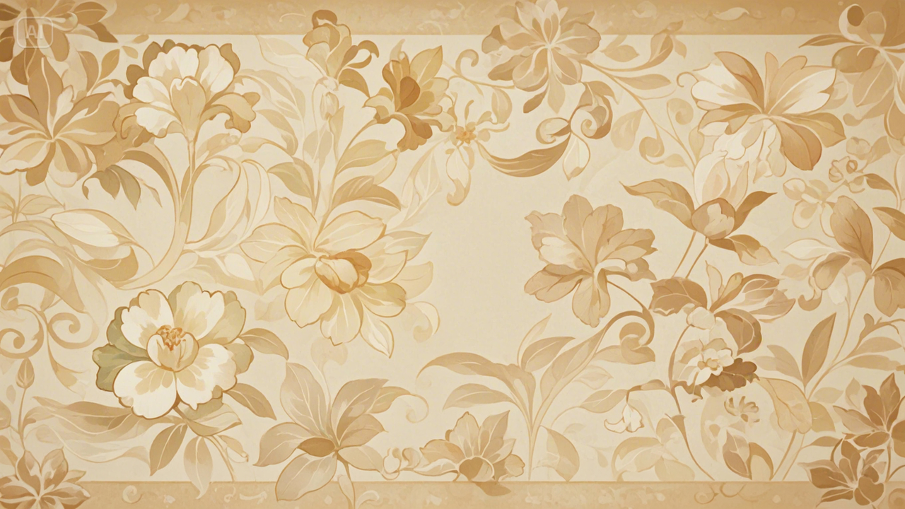 Vintage paper pattern