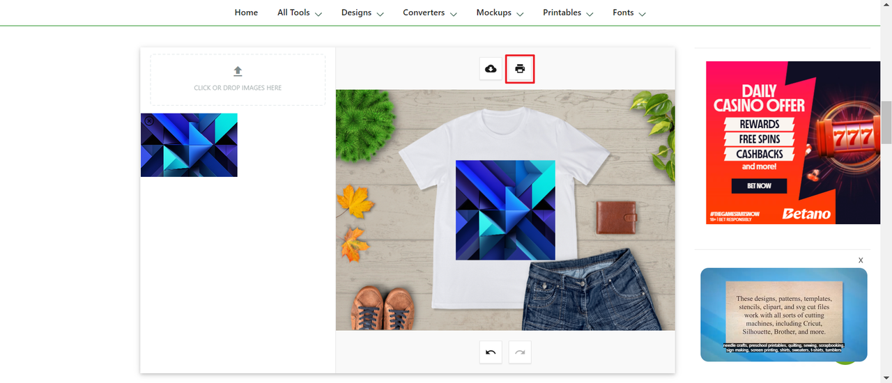 Download your 3D shirt mockup design