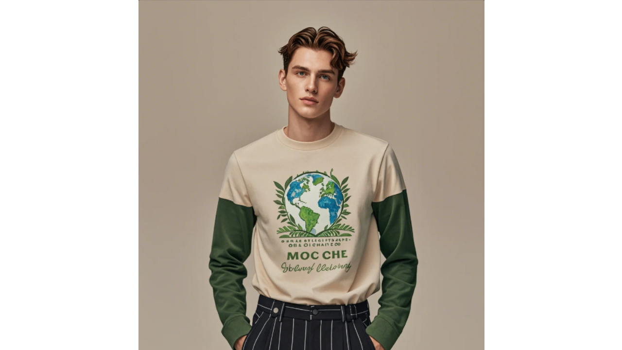 Eco-friendly T-shirt mockup