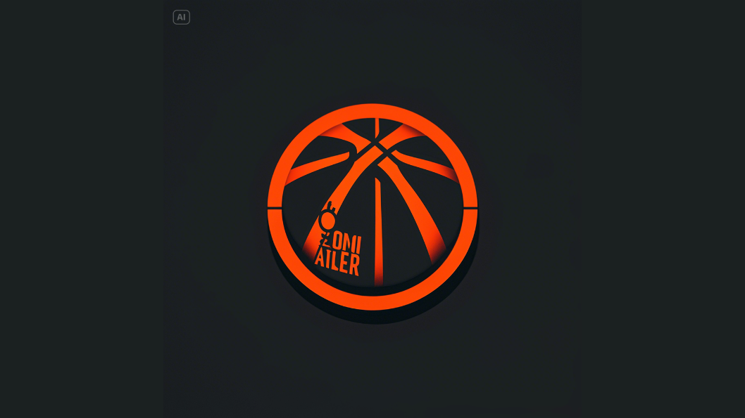 ONI AILER basketball logo