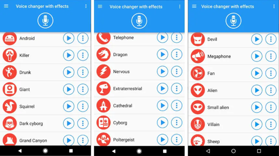 Voice Changer With Effects is a flexible iOS scream voice changer app