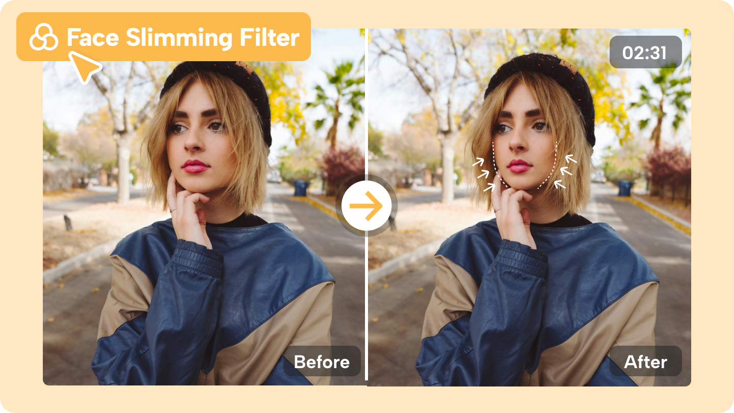 face slimming filter