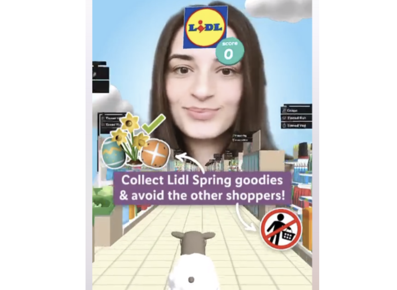 The LIDL AR game filter