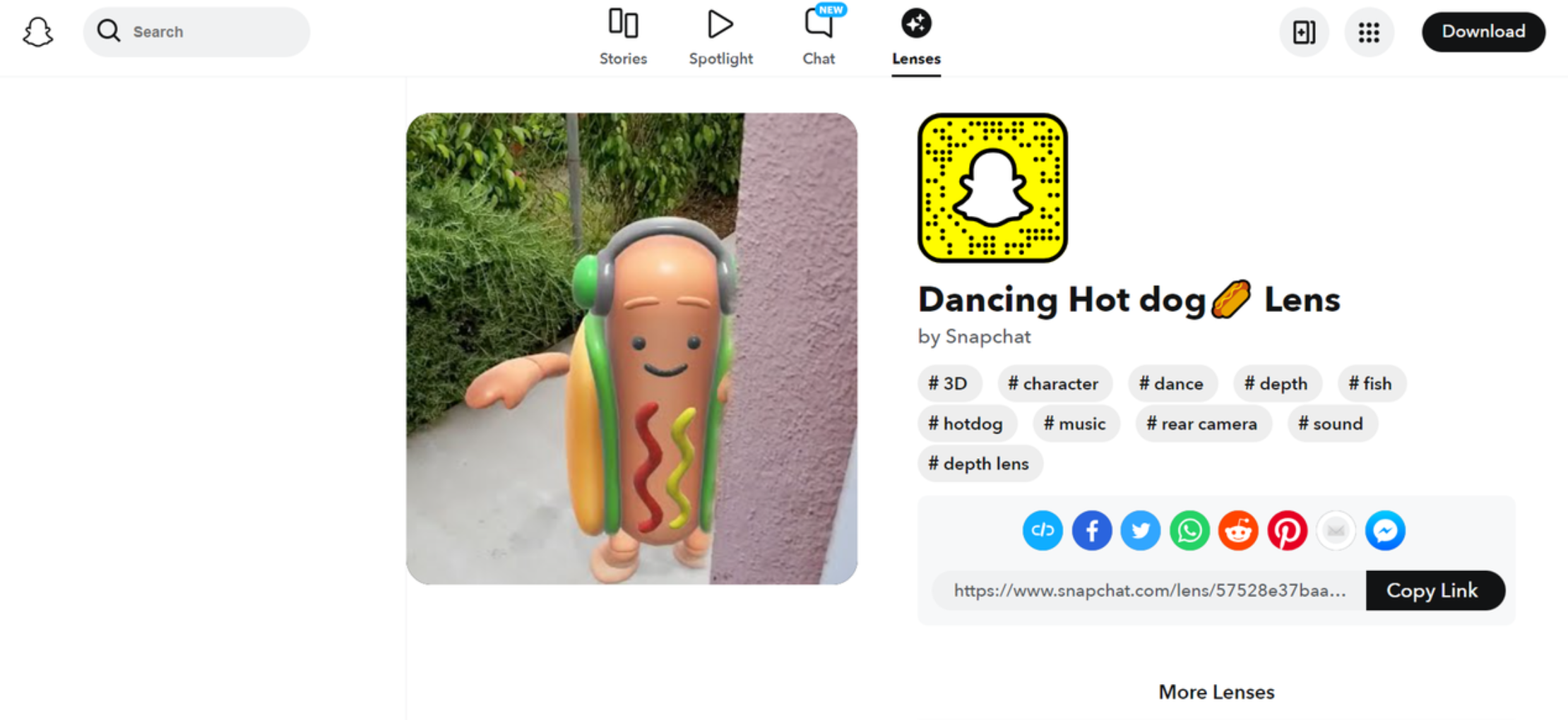 The dancing hot dog filter - an easy-to-use Snapchat augmented reality filter