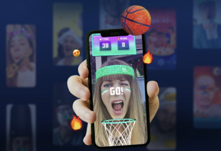 Augmented reality filters-Game or interactive filters