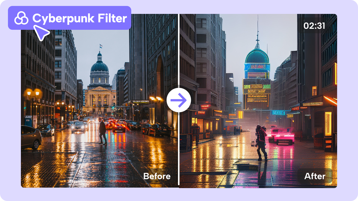 cyberpunk filter