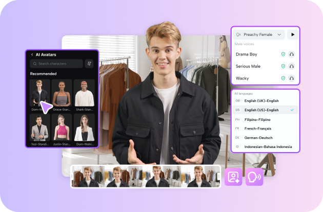 End credits template Pippit CapCut Commerce Pro