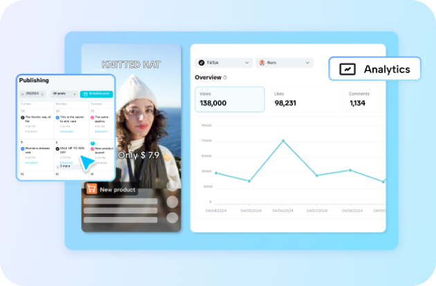 End credits template Pippit CapCut Commerce Pro