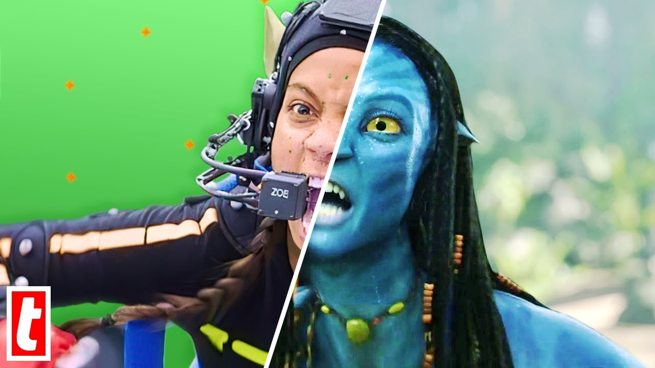 A picture of special effects used for making Avatar