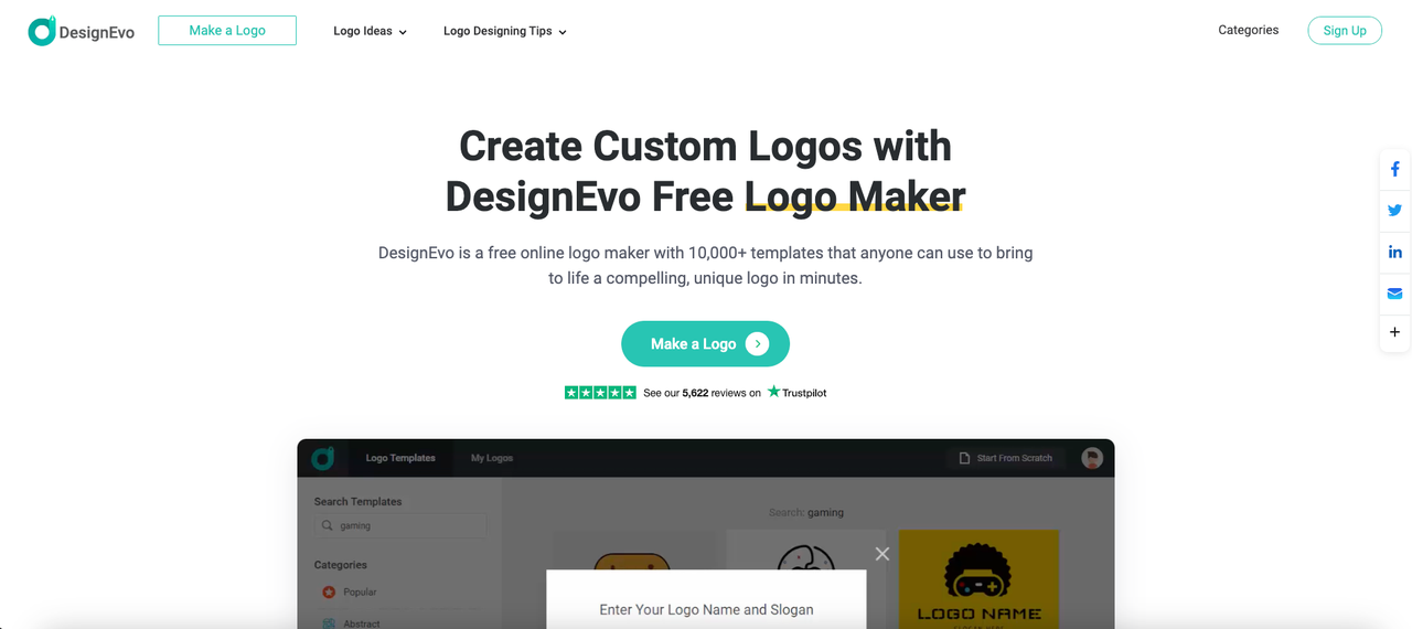 Make custom basketball logos with DewsignEvo