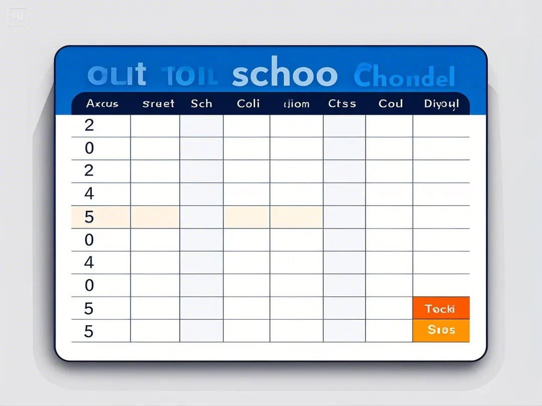 High school schedule