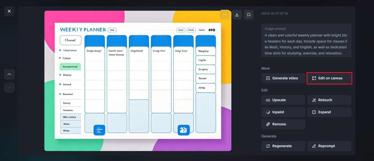 How to add text to timetable