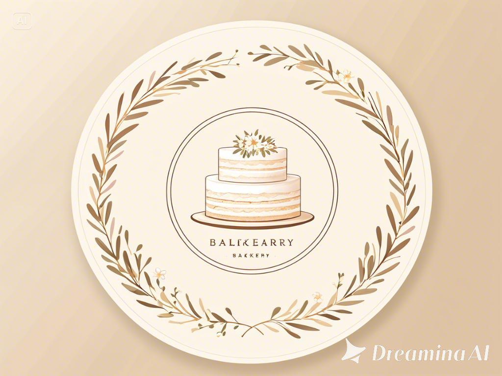 Elegant bakery logo example