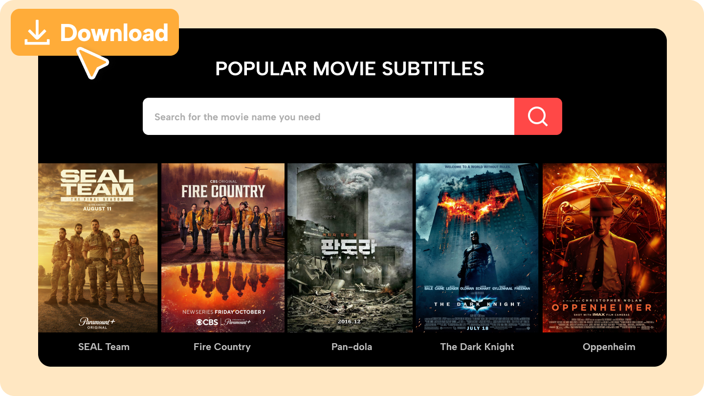 download movie subtitles 