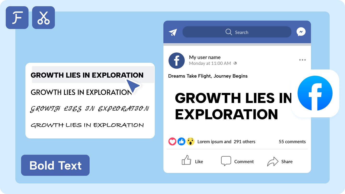 bold text generator facebook