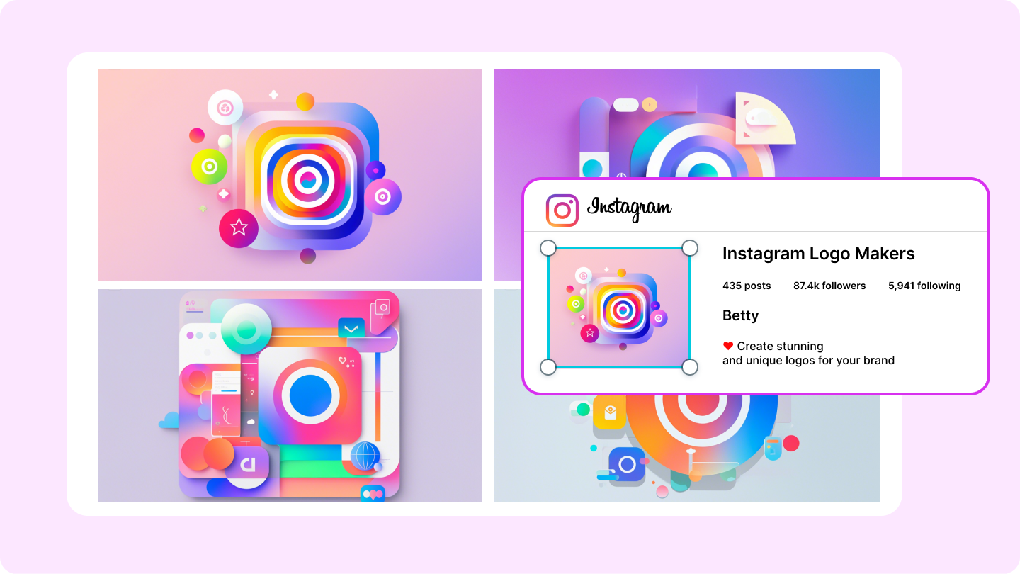 creatore di logo instagram