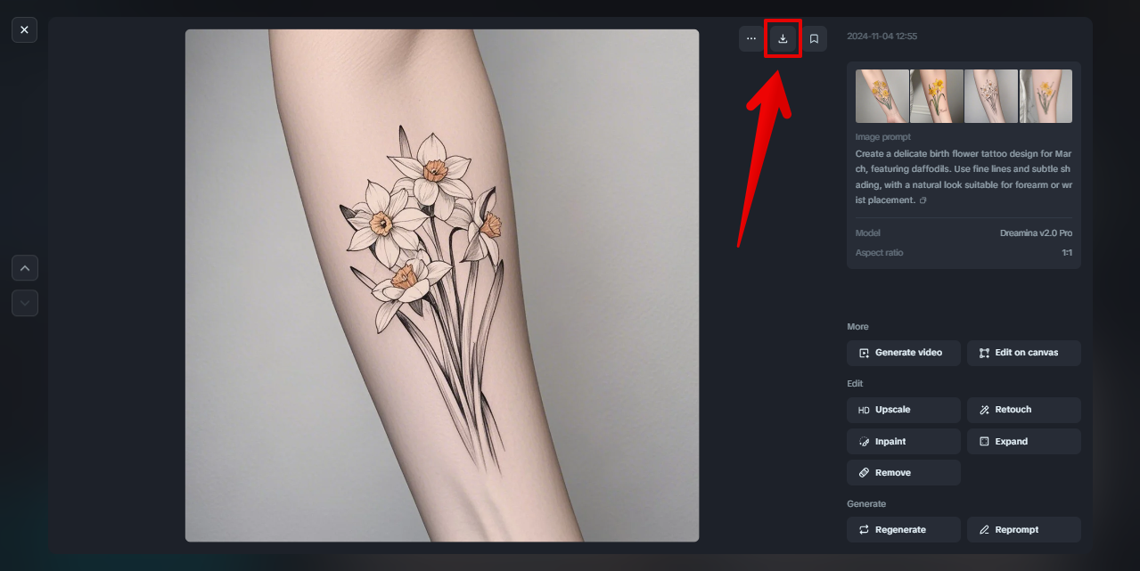 downloading birth flower tattoo