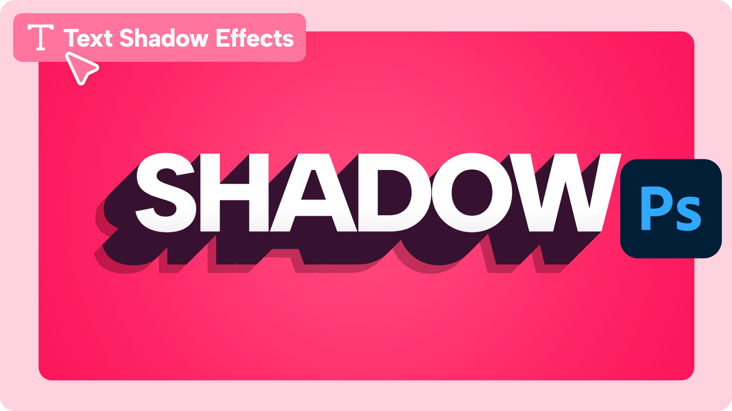 how to add a shadow to text in photoshop