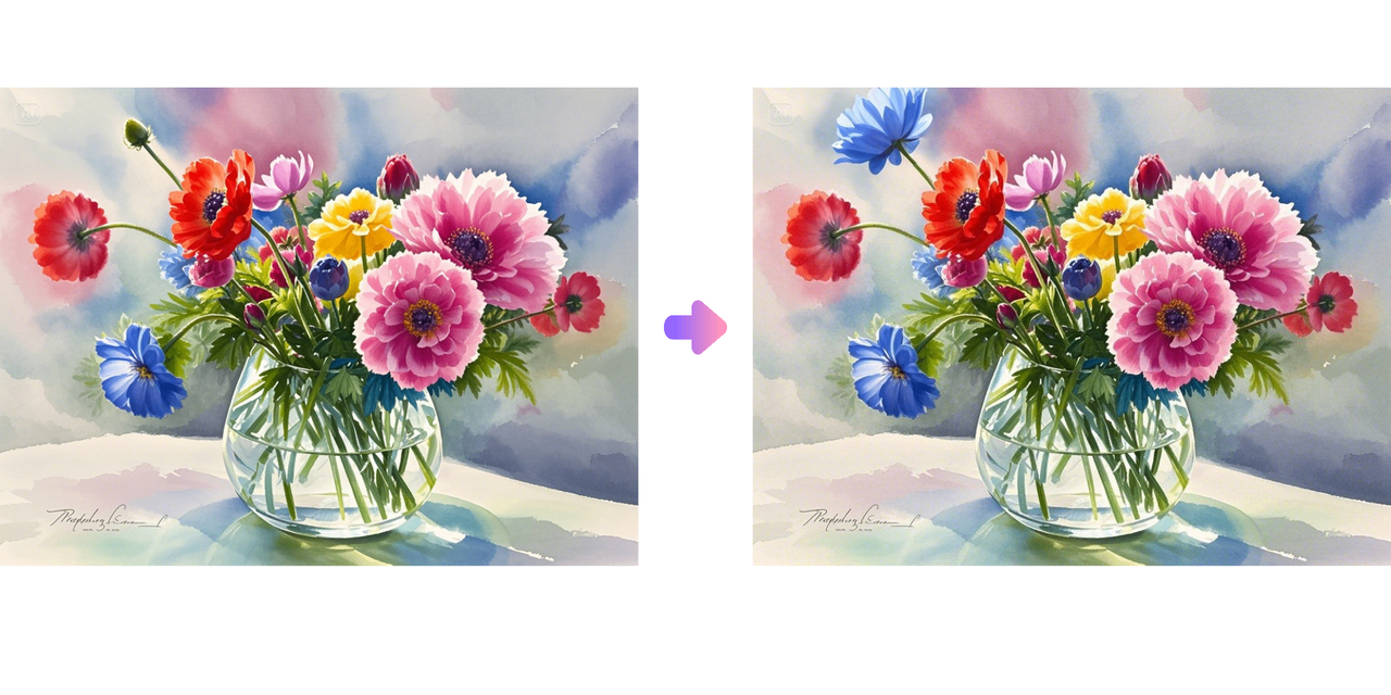 AI inpainting