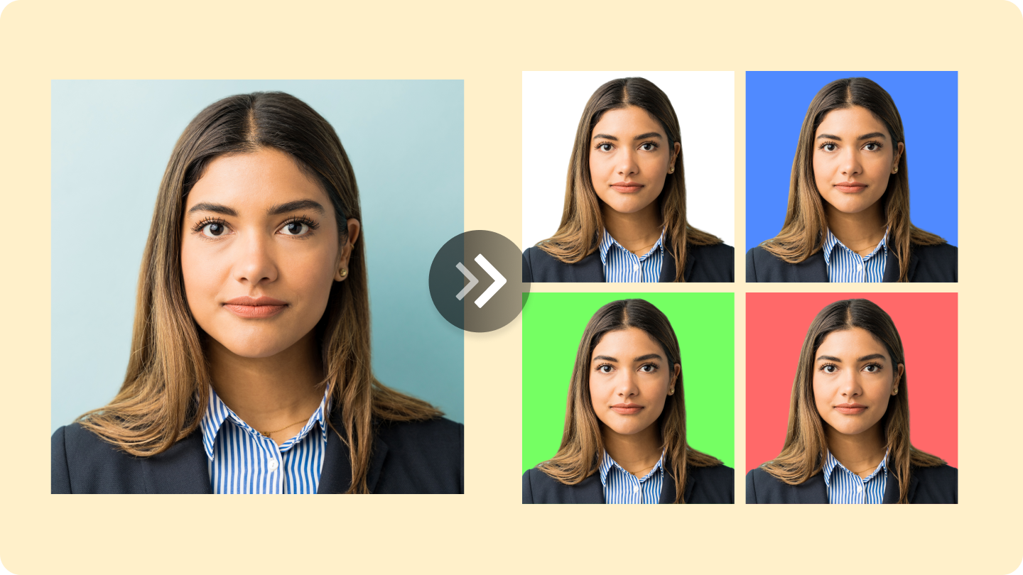 passport photo background changer