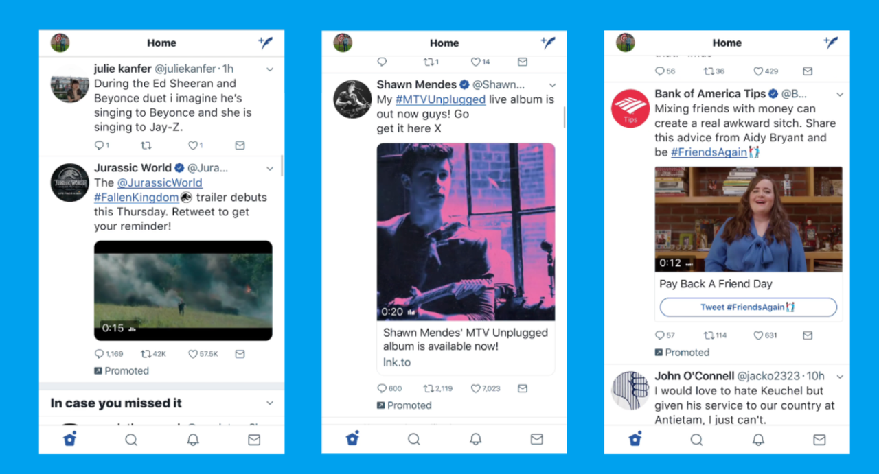 max Twitter video size for Promoted video ads