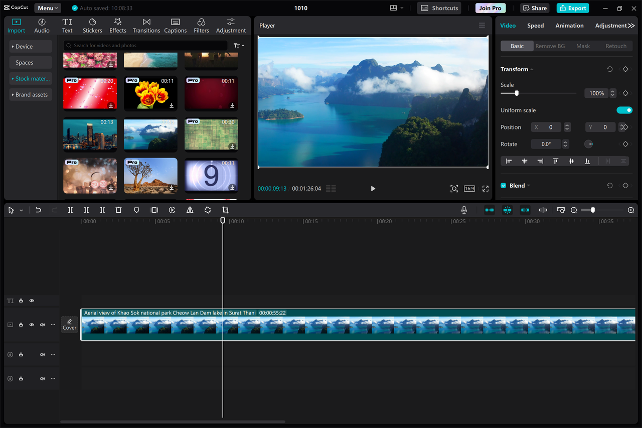 CapCut Twitter max size video creator