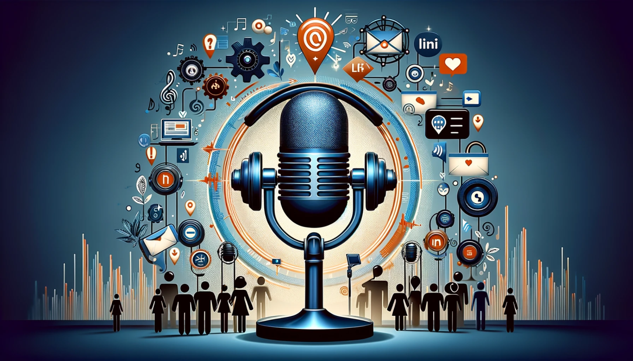 Promoting a podcast for increased reach on social media