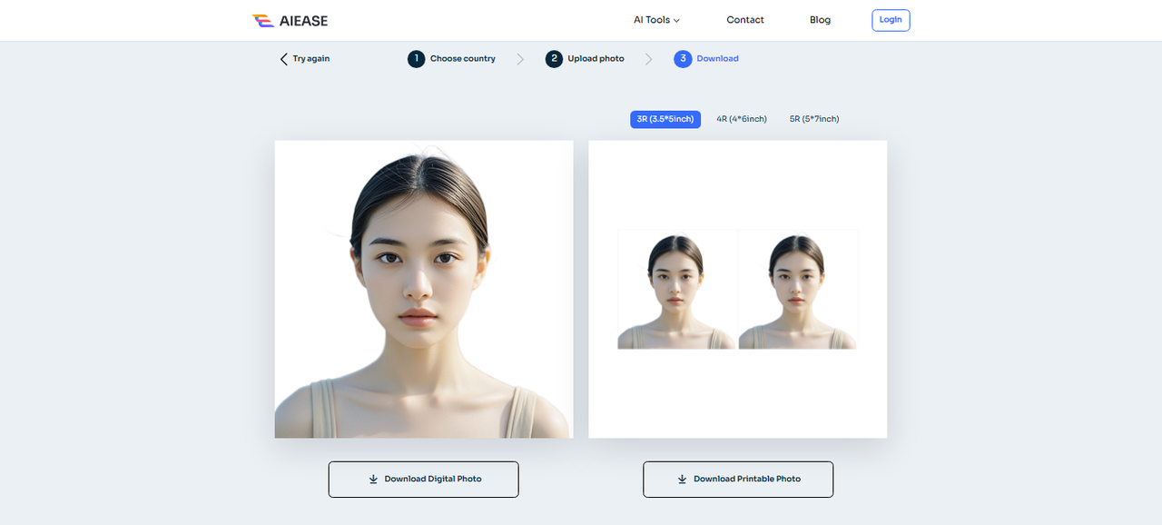 AI Ease- photo editor for ID picture