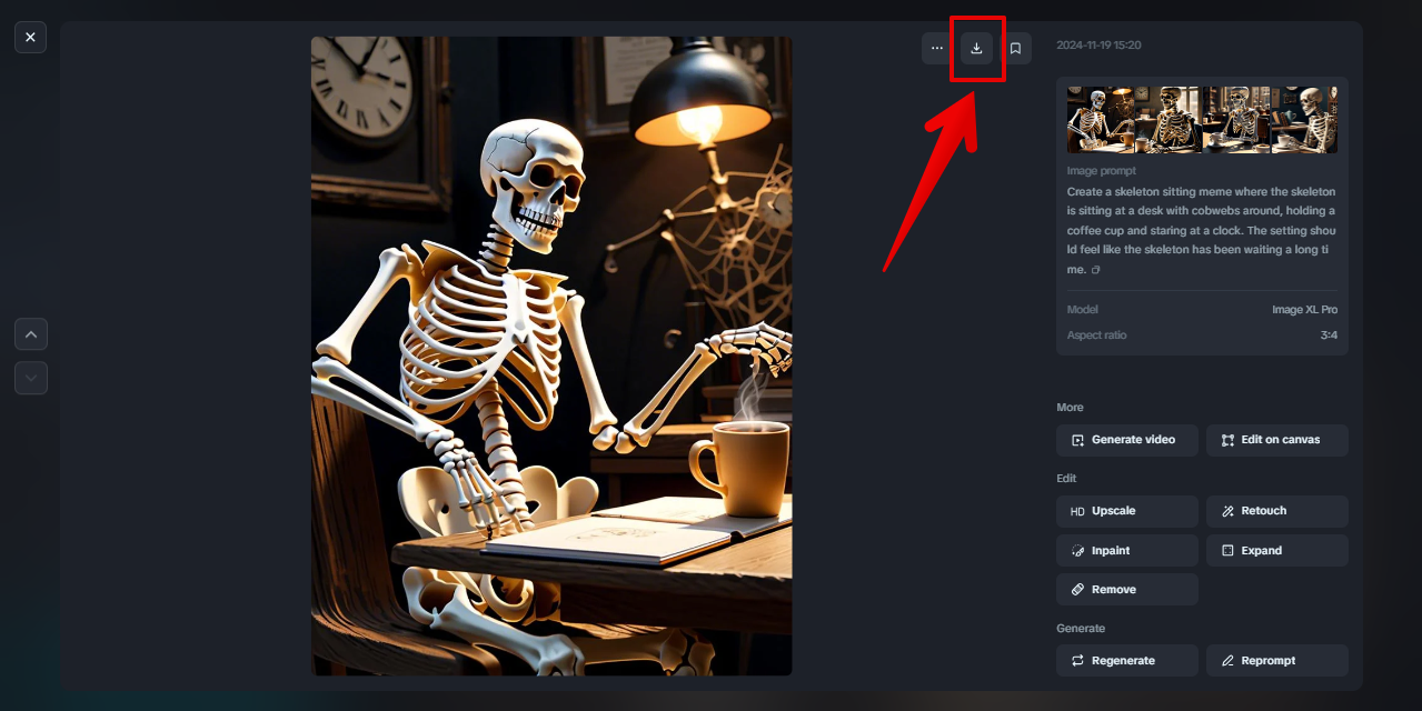 exporting skeleton meme