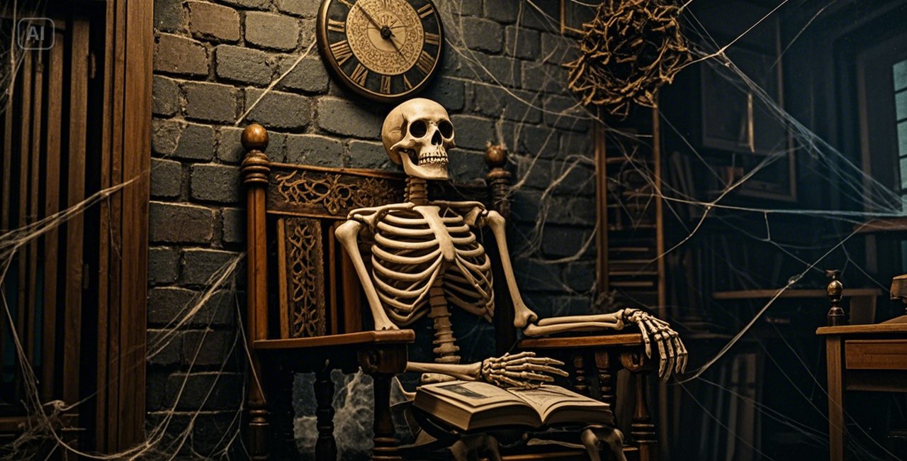 waiting skeleton meme