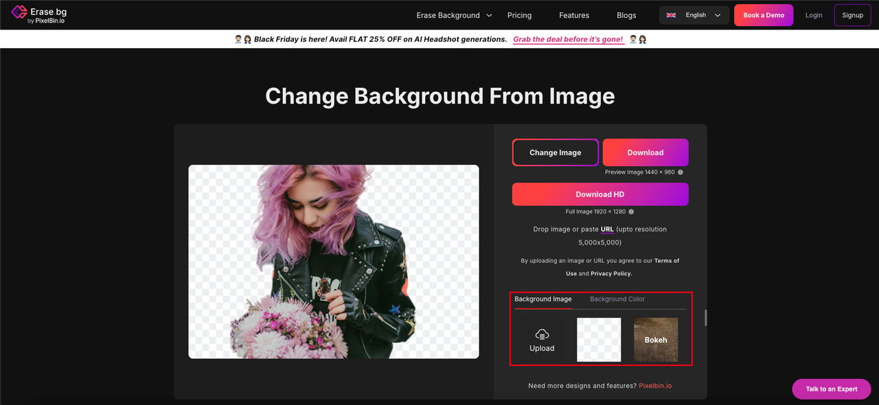  replace photo background online free