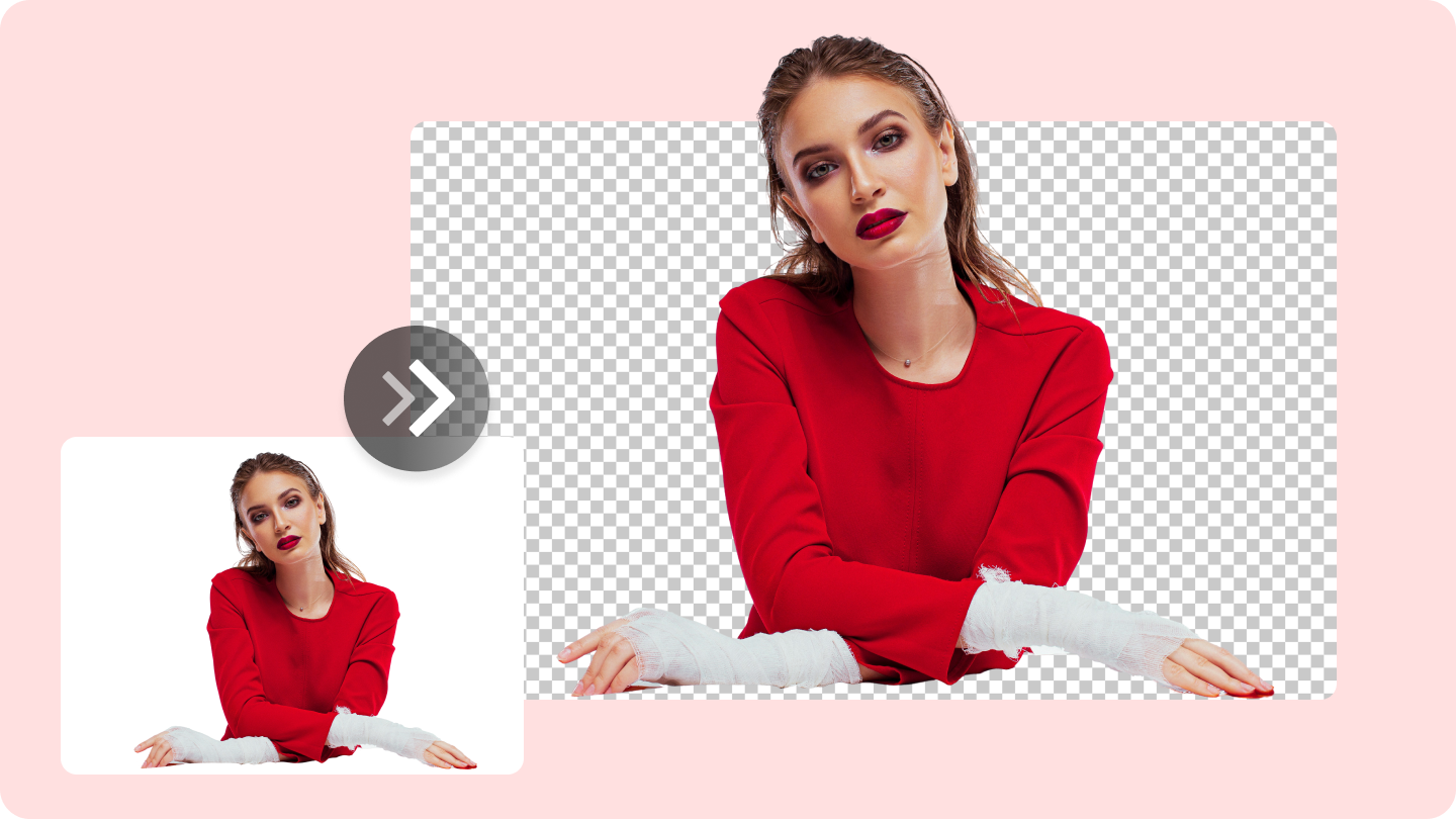 How to remove white background from image