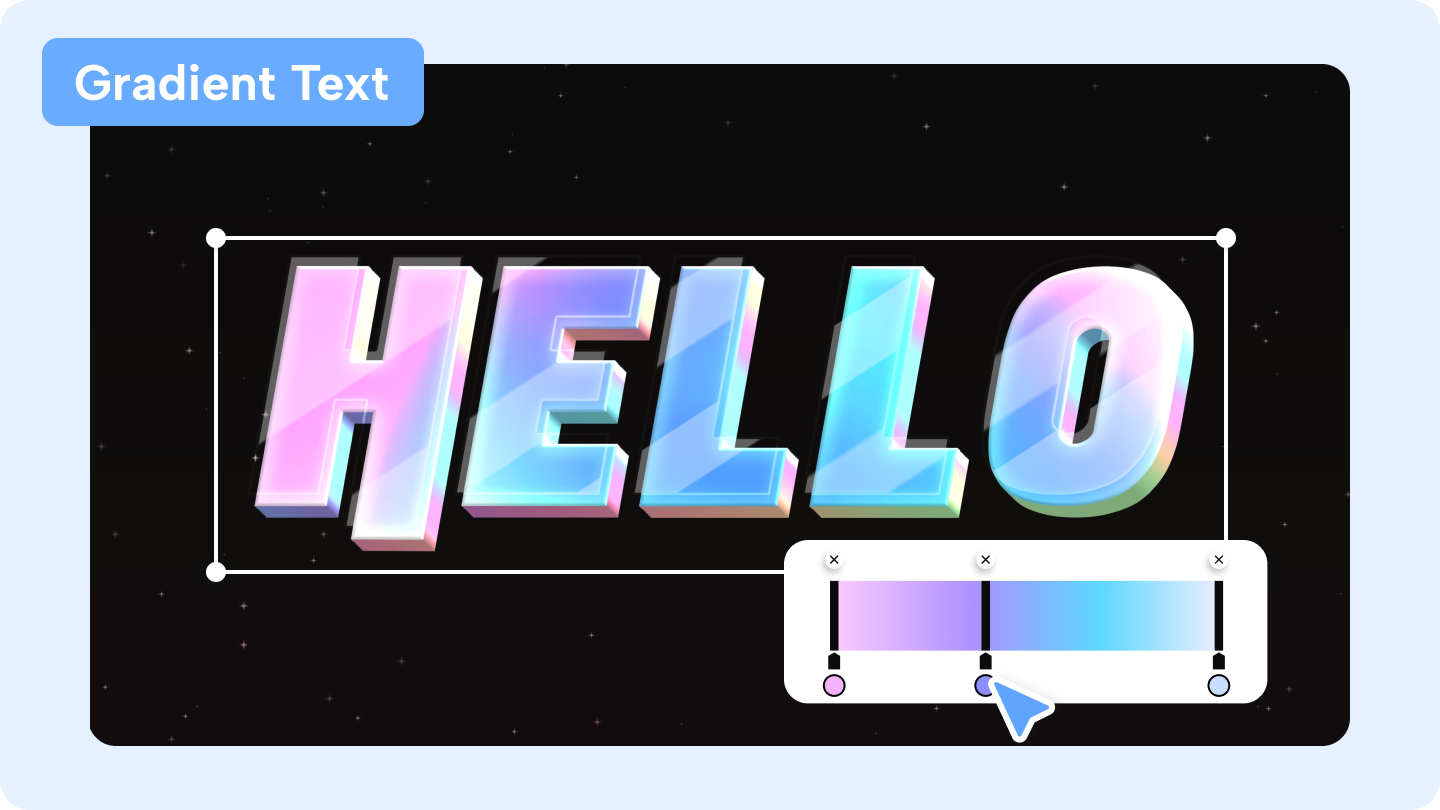 Create gradient text