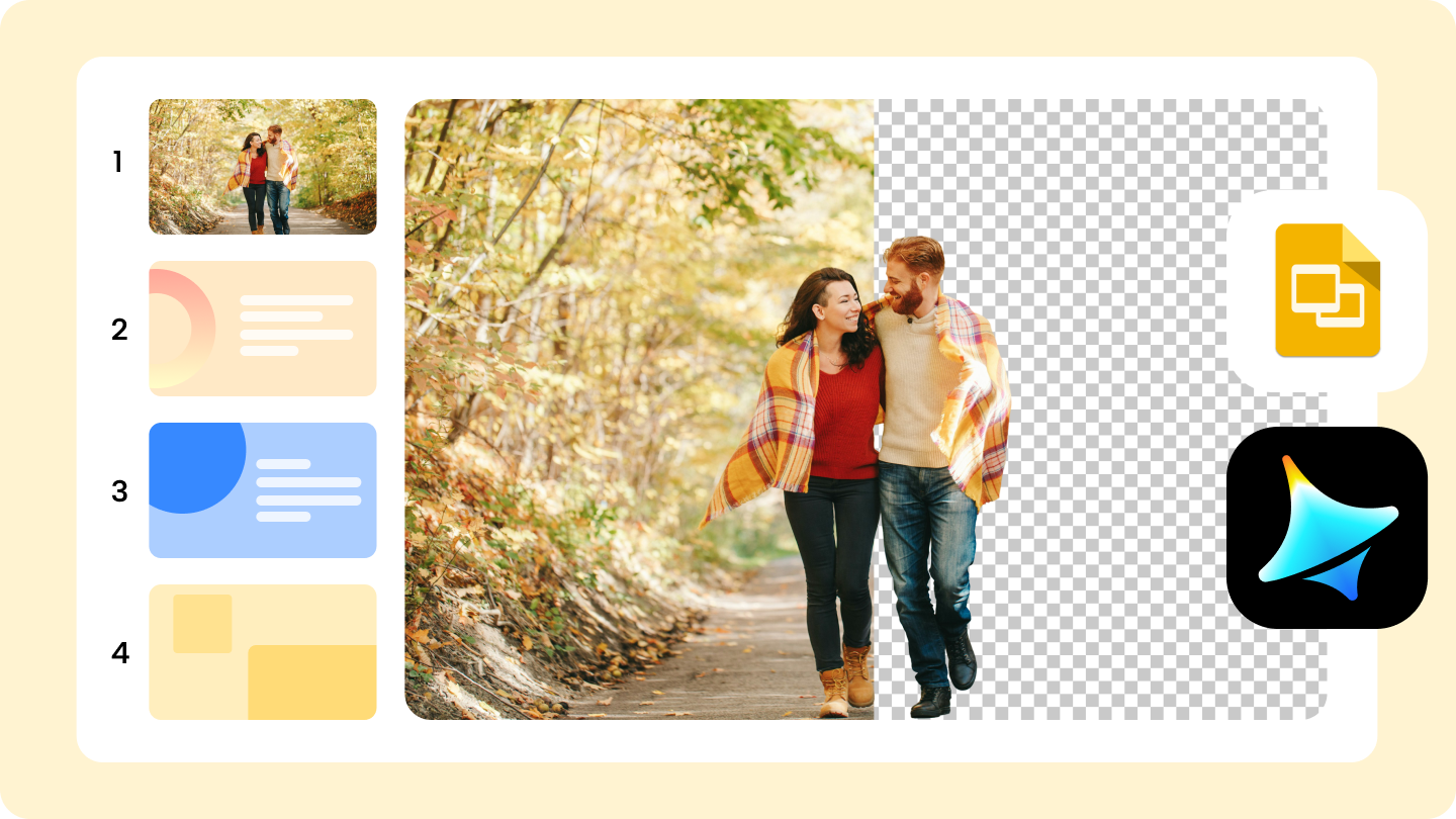 remove image background google slides