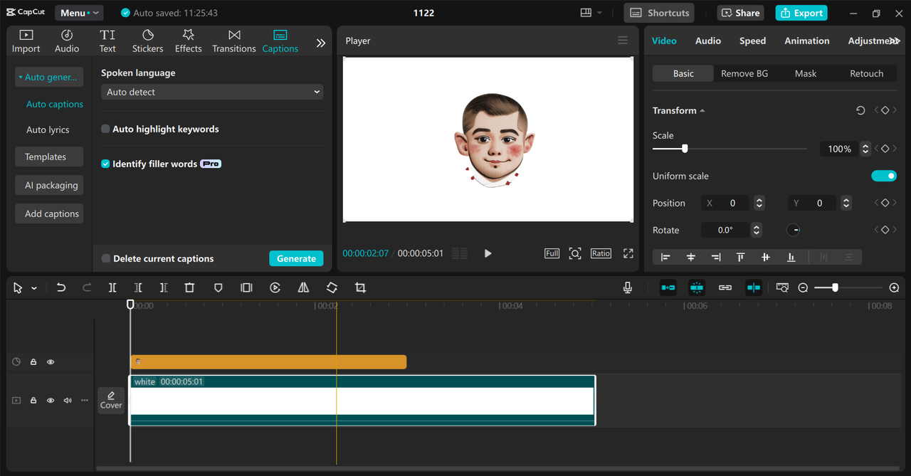 Exporting high-quality video from the CapCut desktop video editor