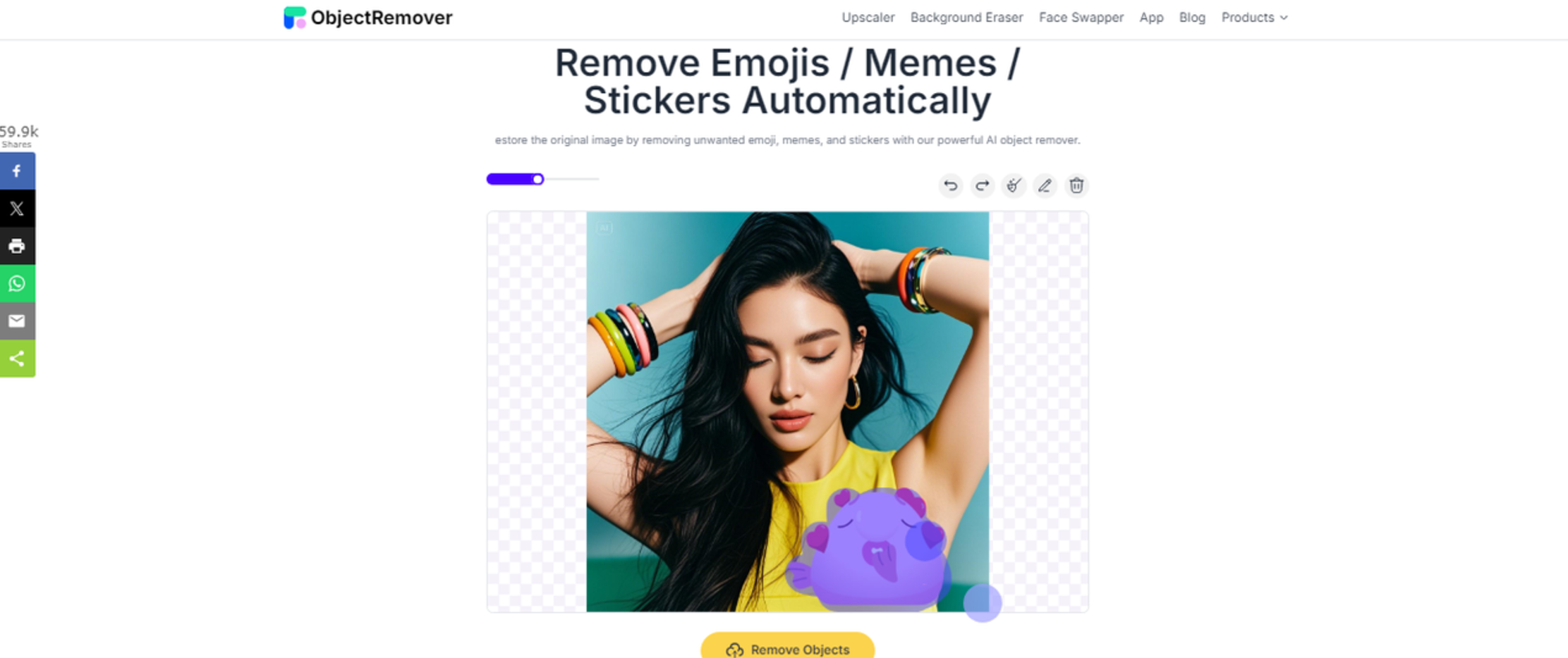 ObjectRemover- image sticker remover