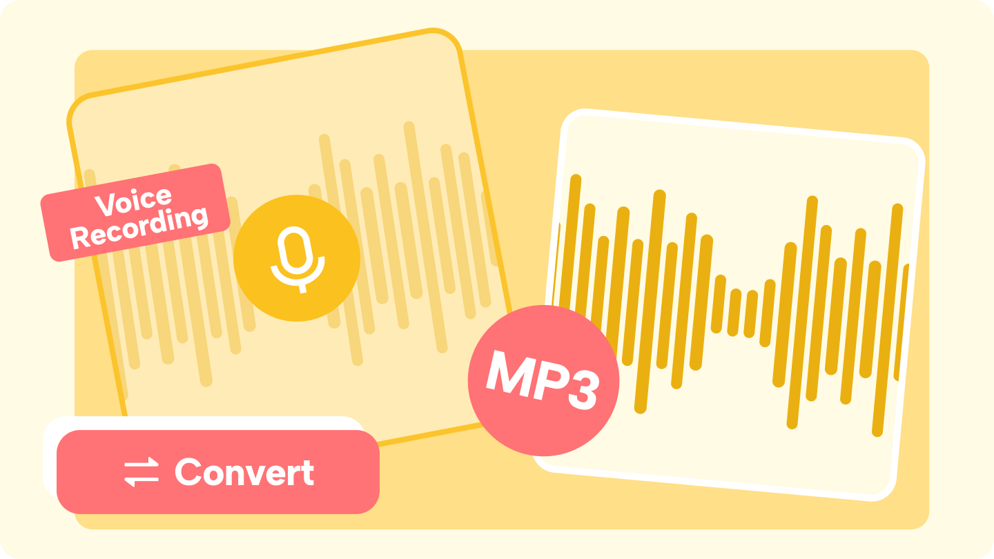 convert voice recording to mp3